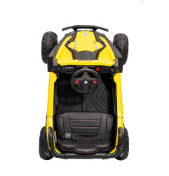 Vaikiškas elektrinis bagis Madman UTV-MX, Geltonas