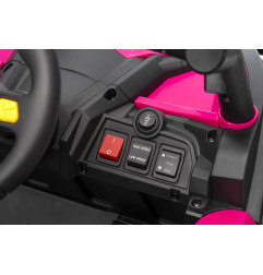 Vaikiškas elektrinis bagis Madman UTV-MX, Rožinis
