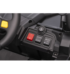Vaikiškas elektrinis bagis Madman UTV-MX, Juodas