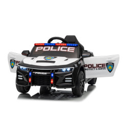 Vaikiškas elektromobilis Agent Police 911, Juodas
