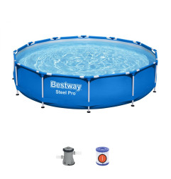 Karkasinis baseinas "Pro Pool set" BESTWAY (366x76 cm)