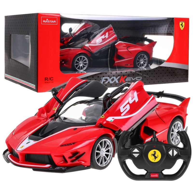 Žaislinis automobilis R/C Ferrari FXX K EVO 1:14 RASTAR Žaislinis automobilis R/C Ferrari FXX K EVO 1:14 RASTAR
