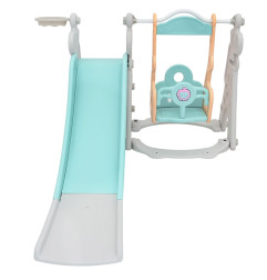 3in1 čiuožykla sūpynės krepšinio lankas