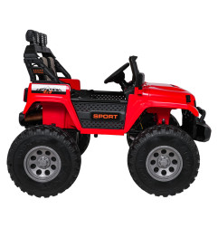 Vaikiškas Elektromobilis Extreme Sport 4x4, Raudonas