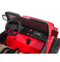 Vaikiškas Elektromobilis Extreme Sport 4x4, Raudonas