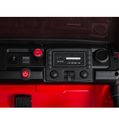 Vaikiškas Elektromobilis Extreme Sport 4x4, Raudonas