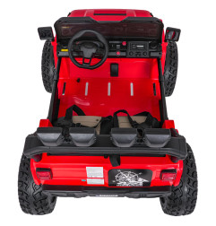 Vaikiškas Elektromobilis Extreme Sport 4x4, Raudonas