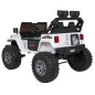 Ekstremalaus sporto kintamo dydžio 4x4 transporto priemonė Balta Ekstremalaus sporto kintamo dydžio 4x4 transporto priemonė Balta