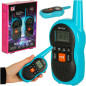 Vaikams skirtos "Walkie Talkie" radijo stotelės 3 km nuotolio rinkinys, 2 vnt. Vaikams skirtos "Walkie Talkie" radijo stotelės 3 km nuotolio rinkinys, 2 vnt.