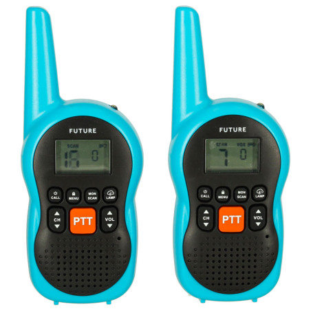 Vaikams skirtos "Walkie Talkie" radijo stotelės 3 km nuotolio rinkinys, 2 vnt.