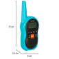 Vaikams skirtos "Walkie Talkie" radijo stotelės 3 km nuotolio rinkinys, 2 vnt. Vaikams skirtos "Walkie Talkie" radijo stotelės 3 km nuotolio rinkinys, 2 vnt.
