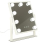 LED makiažo veidrodis su USB lemputėmis 25x30cm LED makiažo veidrodis su USB lemputėmis 25x30cm