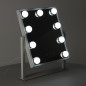 LED makiažo veidrodis su USB lemputėmis 25x30cm LED makiažo veidrodis su USB lemputėmis 25x30cm