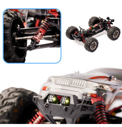RC automobilis Q901 bešepetėlinis 1:16 2.4G 4CH 52km/h raudonas
