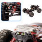 RC automobilis Q901 bešepetėlinis 1:16 2.4G 4CH 52km/h raudonas RC automobilis Q901 bešepetėlinis 1:16 2.4G 4CH 52km/h raudonas