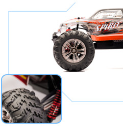 RC valdomas automobilis Q901 1:16 52km/h raudonas - 6