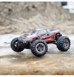 RC valdomas automobilis Q901 1:16 52km/h raudonas - 8