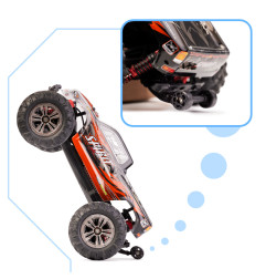 RC valdomas automobilis Q901 1:16 52km/h raudonas - 9