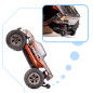 RC automobilis Q901 bešepetėlinis 1:16 2.4G 4CH 52km/h raudonas RC automobilis Q901 bešepetėlinis 1:16 2.4G 4CH 52km/h raudonas