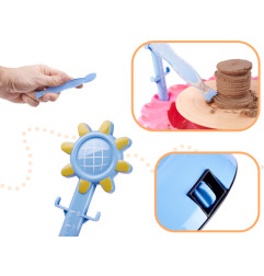 Keramikos kūrybinis rinkinys su moliu ir dažais 600g