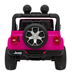 Vaikiškas Elektromobilis Jeep Wrangler Rubicon, Rožinis