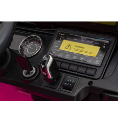 Vaikiškas Elektromobilis Jeep Wrangler Rubicon, Rožinis