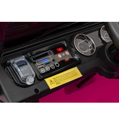 Vaikiškas Elektromobilis Jeep Wrangler Rubicon, Rožinis