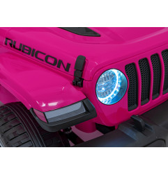 Vaikiškas Elektromobilis Jeep Wrangler Rubicon, Rožinis