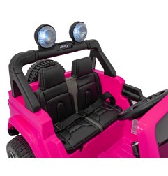 Vaikiškas Elektromobilis Jeep Wrangler Rubicon, Rožinis