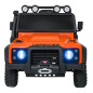 "Land Rover Defender 110 SVX Concept" oranžinė transporto priemonė