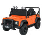 "Land Rover Defender 110 SVX Concept" oranžinė transporto priemonė
