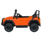 "Land Rover Defender 110 SVX Concept" oranžinė transporto priemonė