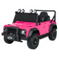 "Land Rover Defender 110 SVX Concept" rožinės spalvos transporto priemonė