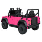 "Land Rover Defender 110 SVX Concept" rožinės spalvos transporto priemonė
