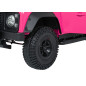 "Land Rover Defender 110 SVX Concept" rožinės spalvos transporto priemonė