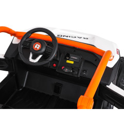 Vaikiškas elektrinis bagis RACING Road 2000, Baltas