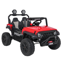 Vaikiškas elektromobilis PASSION 4x4, Raudonas