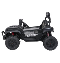 Vaikiškas elektromobilis PASSION 4x4, Juodas