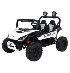Vaikiškas elektrinis bagis SPEEDY 4x4, Baltas