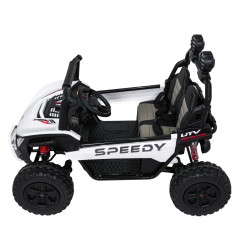 Vaikiškas elektrinis bagis SPEEDY 4x4, Baltas