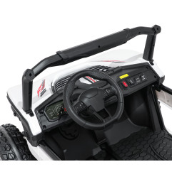 Vaikiškas elektrinis bagis SPEEDY 4x4, Baltas