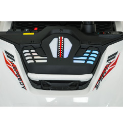 Vaikiškas elektrinis bagis SPEEDY 4x4, Baltas