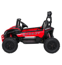 Vaikiškas elektrinis bagis SPEEDY 4x4, Raudonas