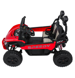 Vaikiškas elektrinis bagis SPEEDY 4x4, Raudonas