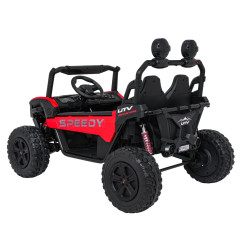 Vaikiškas elektrinis bagis SPEEDY 4x4, Raudonas