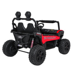 Vaikiškas elektrinis bagis SPEEDY 4x4, Raudonas