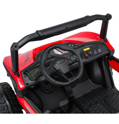 Vaikiškas elektrinis bagis SPEEDY 4x4, Raudonas