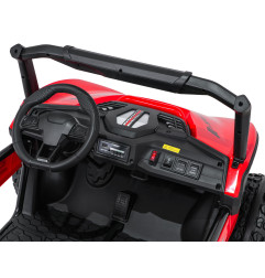 Vaikiškas elektrinis bagis SPEEDY 4x4, Raudonas