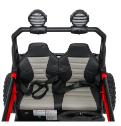 Vaikiškas elektrinis bagis SPEEDY 4x4, Raudonas