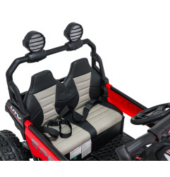 Vaikiškas elektrinis bagis SPEEDY 4x4, Raudonas